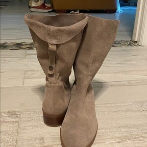 Sole Society suede booties
